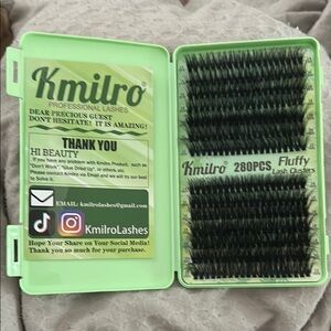 Professional Fluffy Lash Clusters - Black